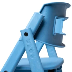 Klapp højstol foldbar - Genbrugsplast, blå