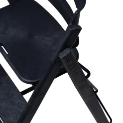 Klapp højstol foldbar - Genbrugsplast, sort