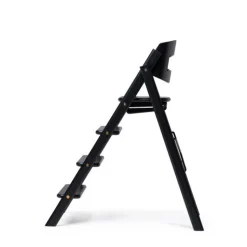 Klapp højstol foldbar eg inkl. bøjle - sand