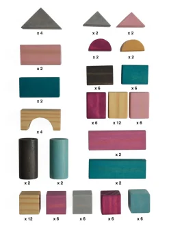 Klodser i Puttekasse, 100 Stk - FSC®