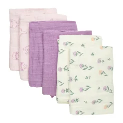 Øko. stofbleer (6-pak) - Orkide