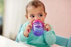 Kop med blød drikketud, 200 ml. - Lilla