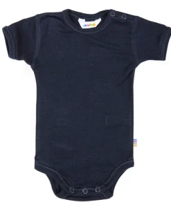 Kort Ærmet Body i Rib - Marine