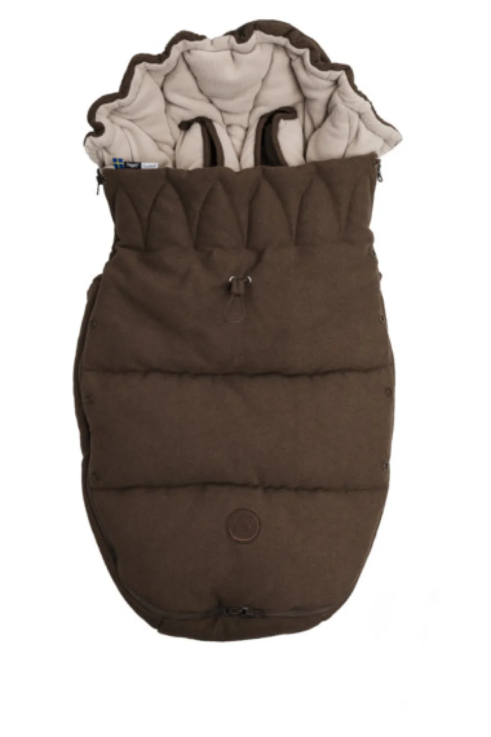 Kørepose - Bouclé Espresso