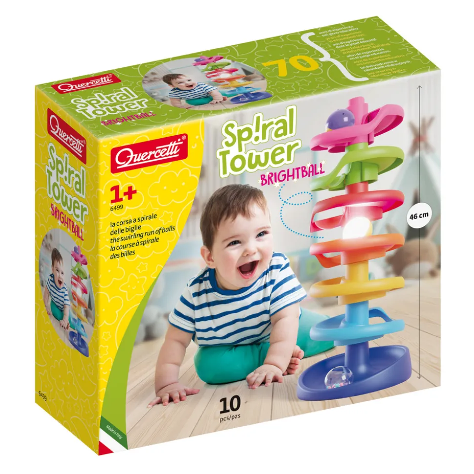 Kugletårn med lysende bolde