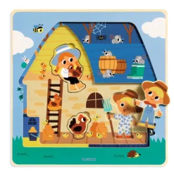 3-lags puslespil, Hos Moo