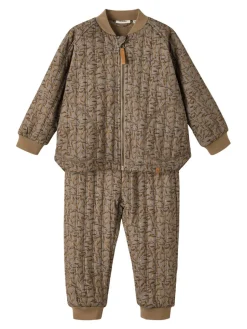 Lajuno quiltet sæt - Chinchilla