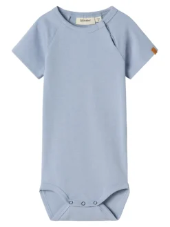 Lalo tab kortærmet slim body - ZEN BLUE