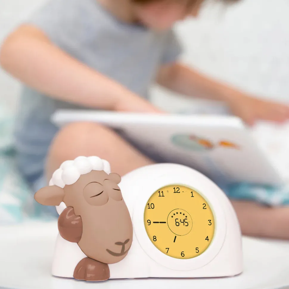 Lampe/Sleep Trainer Sam - Brun