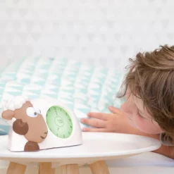 Lampe/Sleep Trainer Sam - Brun