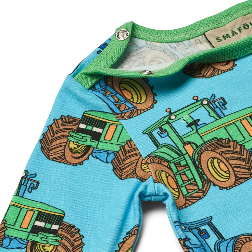 Langærmet body med traktorer - 718