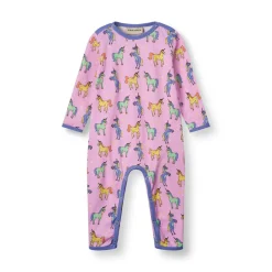 Langærmet heldragt med enhjørninger - 539