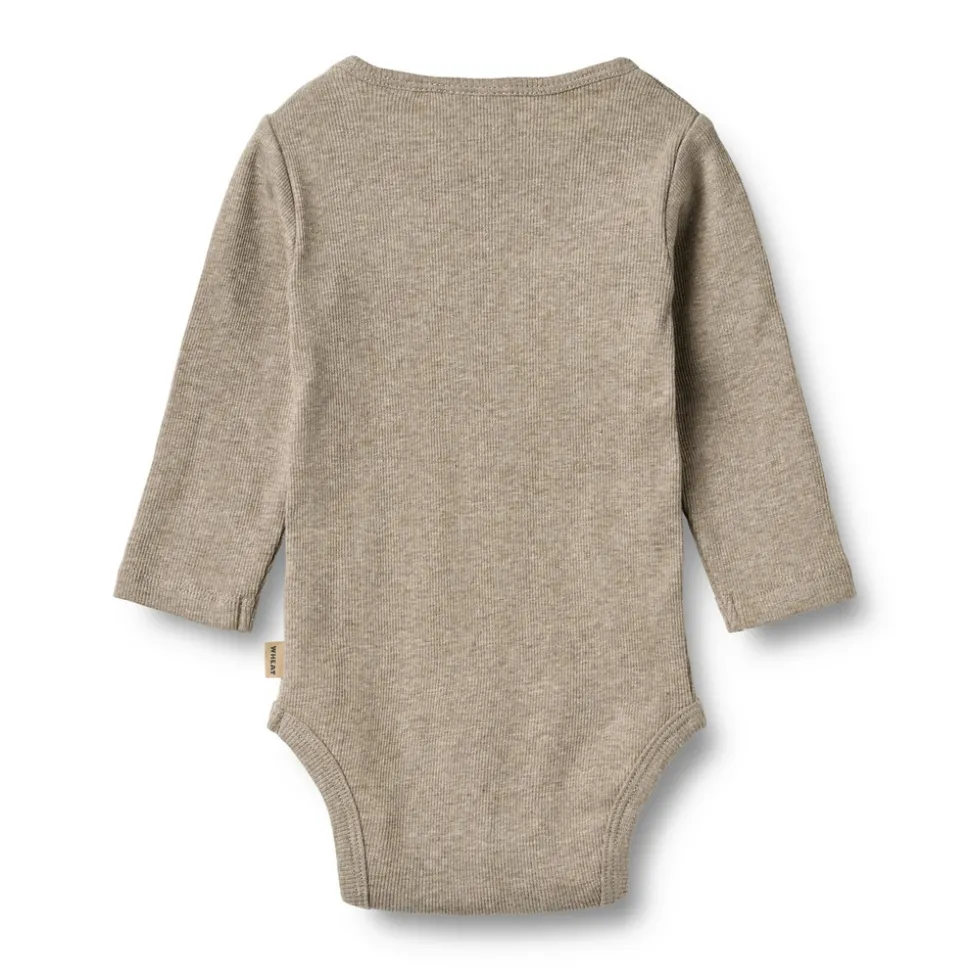 Langærmet Rib Body Spencer - 72