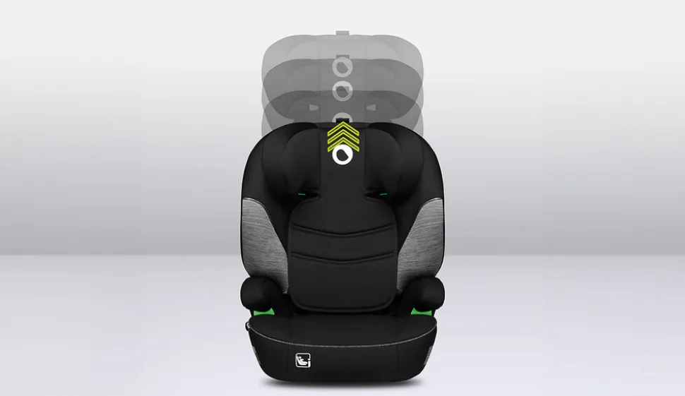 Lars i-size - black grey