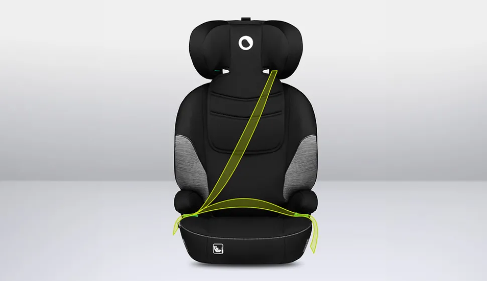 Lars i-size - black grey