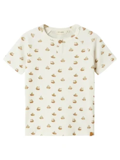 Lavo eni kortærmet slim t-shirt - COCO MILK