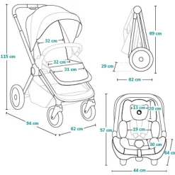 Layla 3i1 - black onyx