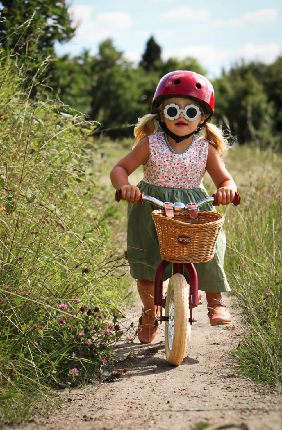 Løbecykel, 2-hjulet, Vintage rød