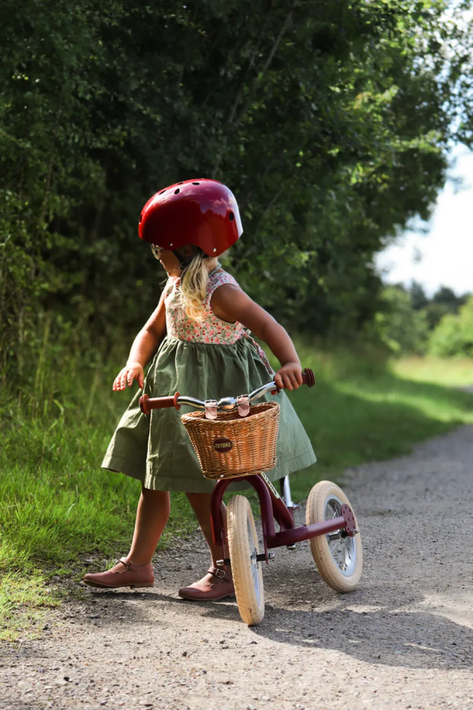 Løbecykel, 2-hjulet, Vintage rød