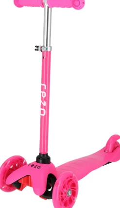 Løbehjul med lys pink