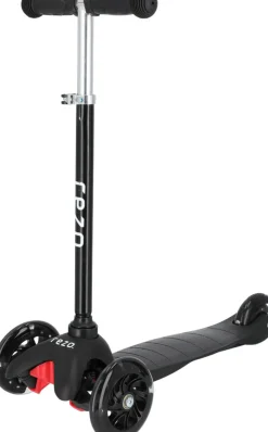 Løbehjul med lys sort