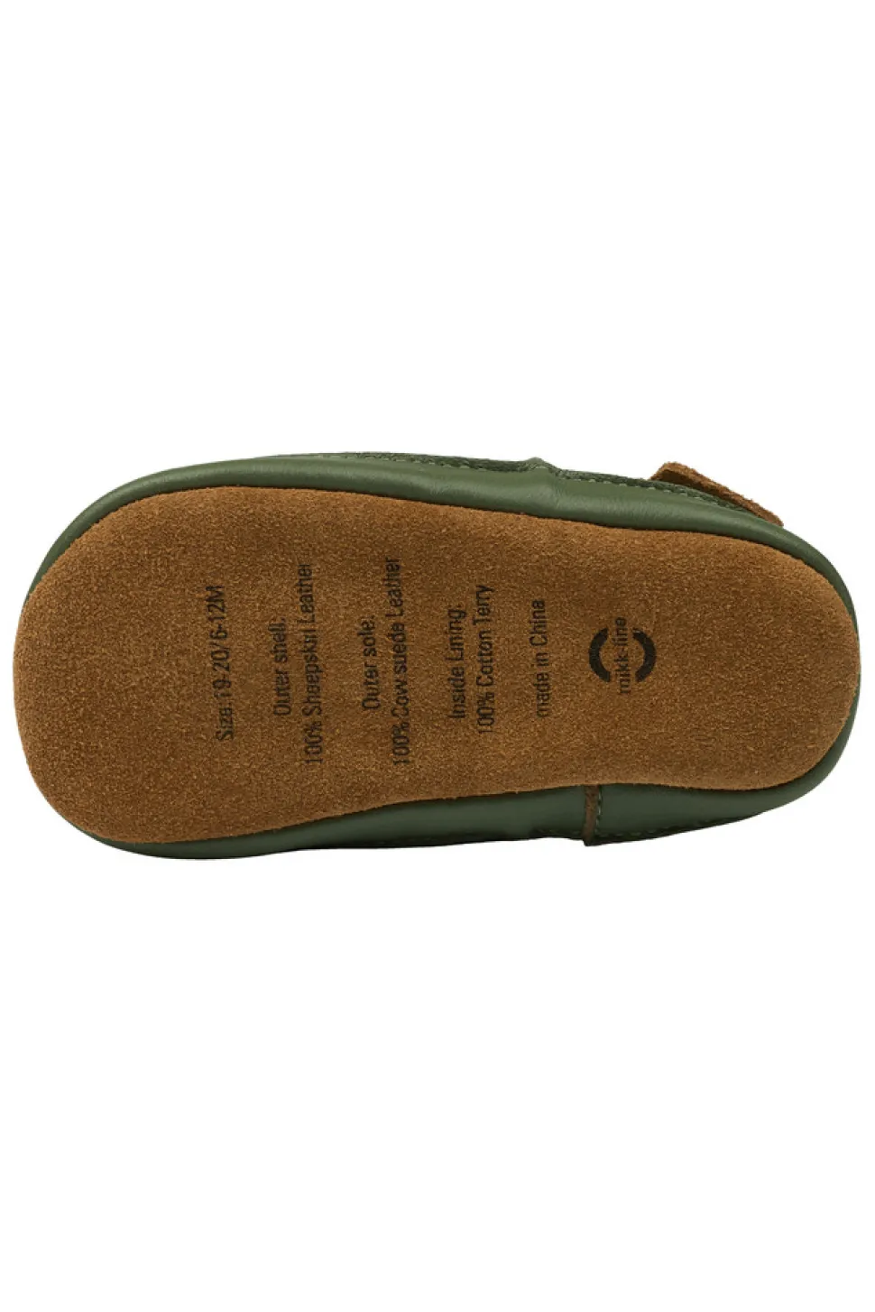 Læder Slipper - 3D - Thyme