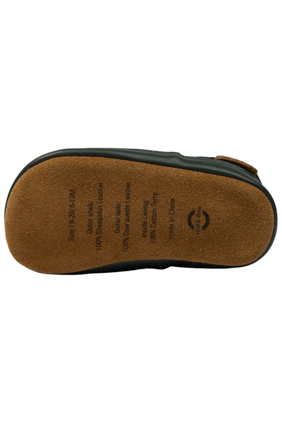 Læder Slipper Dino - Darkesst sprouse