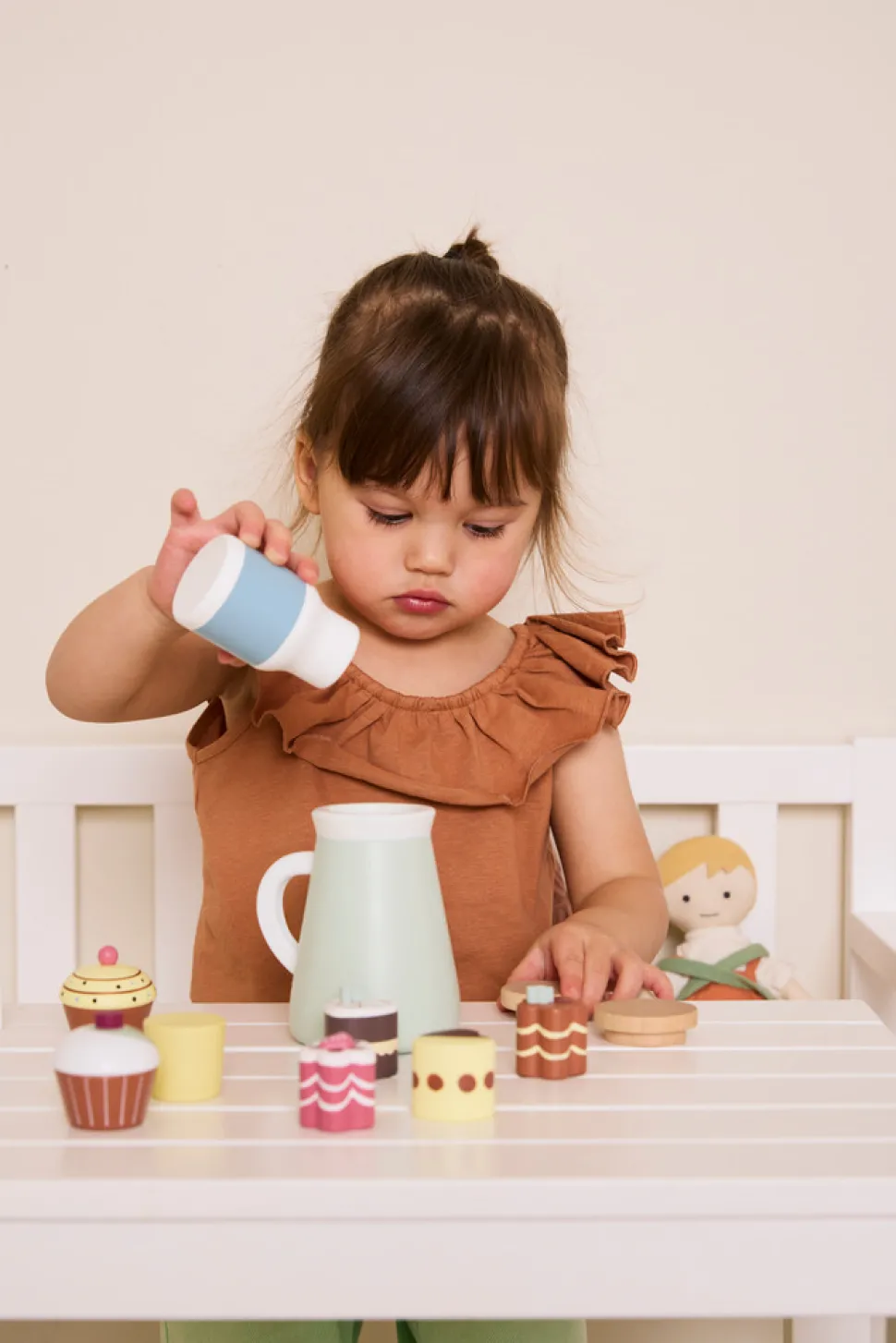 Legekager i træ, 9 stk