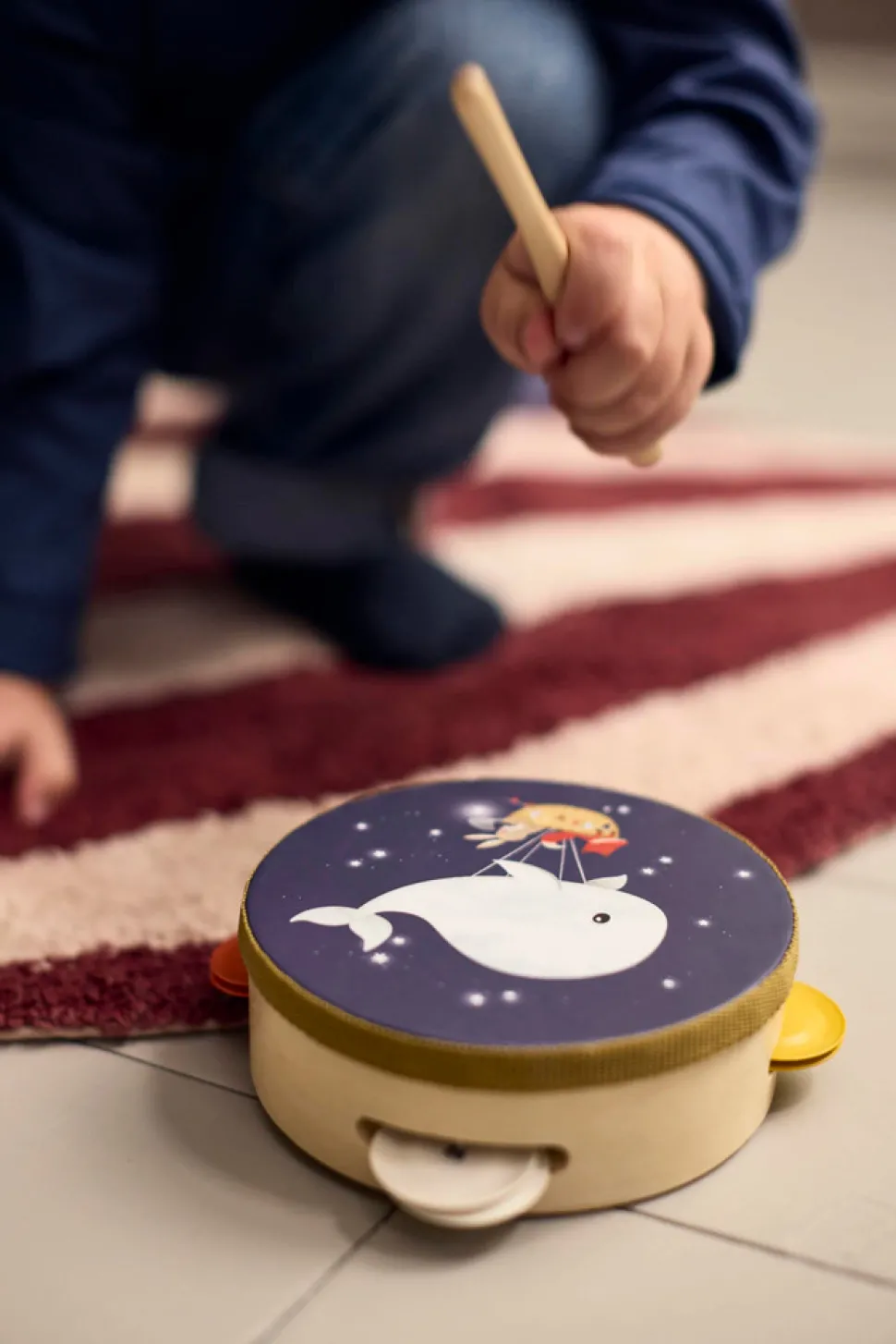 Legekuffert - Mine første instrumenter i træ