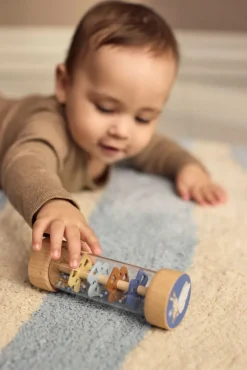 Legekuffert - Mit første sanselegetøj i træ