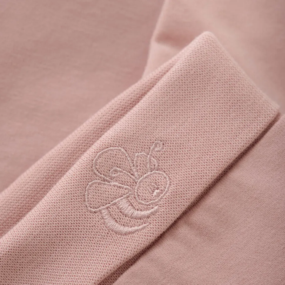 Leggings m. fødder - SOLID - Pale Mauve