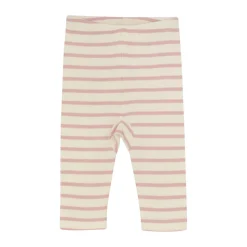 Leggings m. striber - Shadow gray