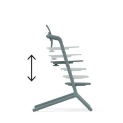 Lemo højstol - all white