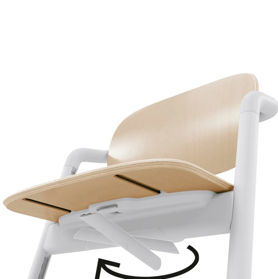 Lemo højstol - sand white