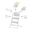 Lemo højstol 4in1 sæt - all white