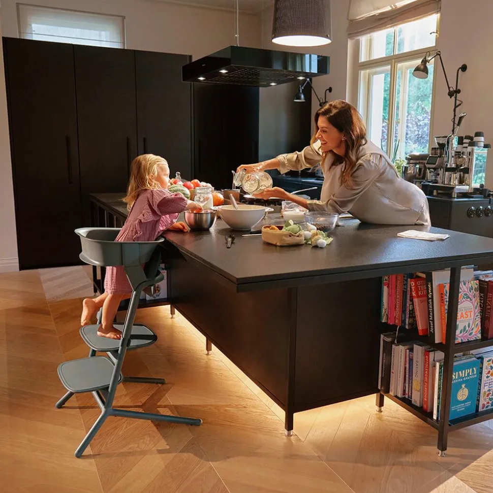 Lemo højstol 4in1 sæt - all white