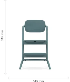 Lemo højstol 3in1 sæt - stone blue