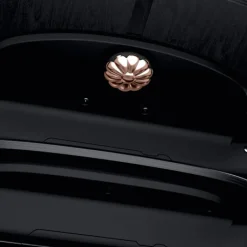 Lemo Platinum højstol, sort/rose gold