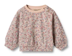 Lia Sweatshirt - Rose dust flowers