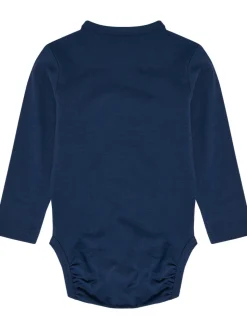 Logo Langærmet Body - Dress Blue