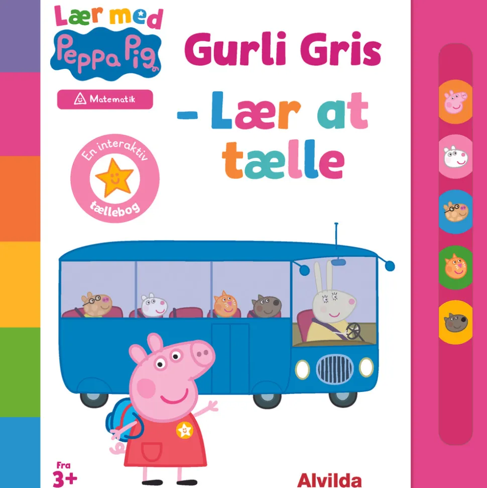 Lær med Gurli Gris - Gurli Gris - Lær at tælle