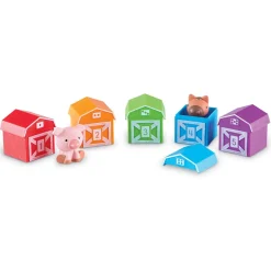 Lær om tal og farver - bondegårdsdyr