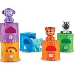 Lær om tal og farver - junglens dyr