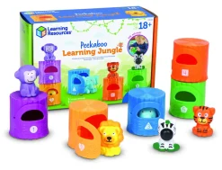 Lær om tal og farver - junglens dyr