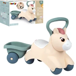 Lær-at-gå-bil-Pony med vogn