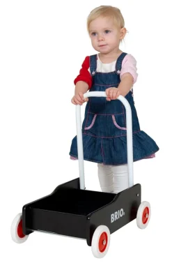 Lære-gå-vogn, sort - FSC®