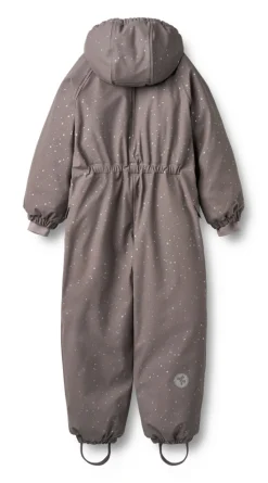 Ludo Gummi Flyverdragt - Purple stone stars