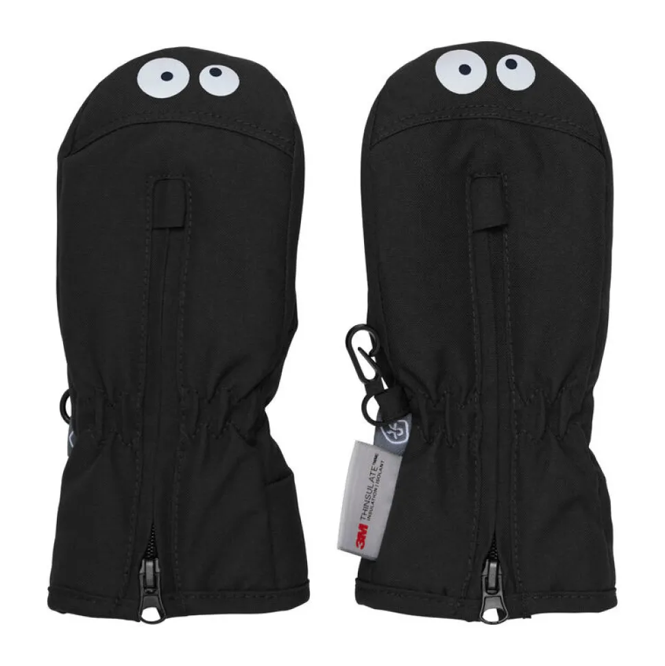 Luffer m. lynlås - Black