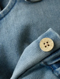 Lulia Denim Overall - Medium blue denim