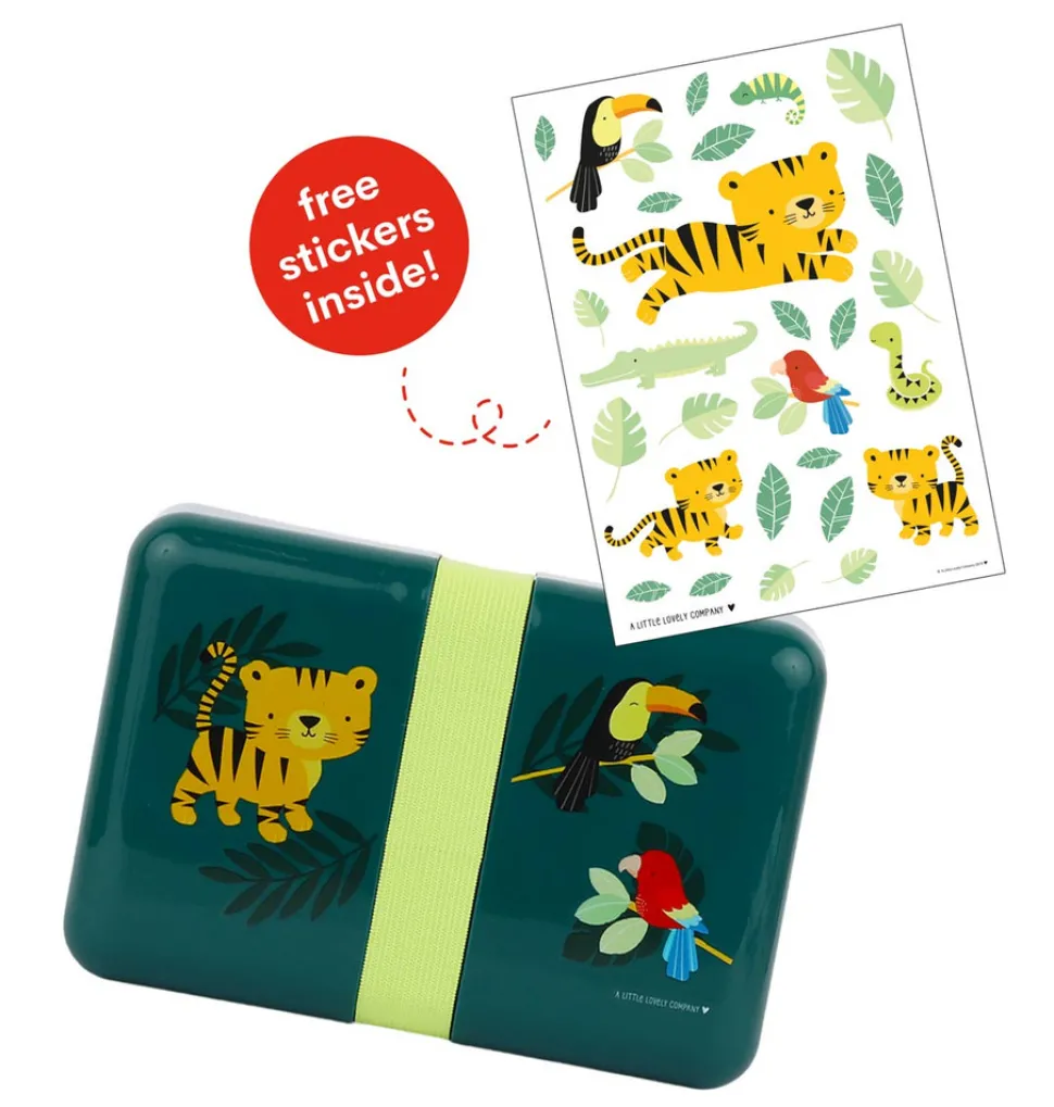Lunch box - jungle tiger